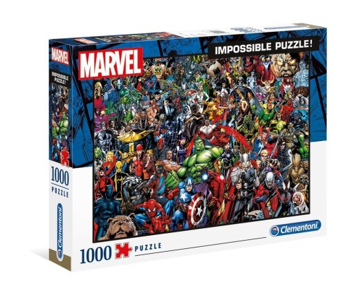 MARVEL PUZZLE 1000 AVENGERS IMPOSSIBLE CLEMENTONI