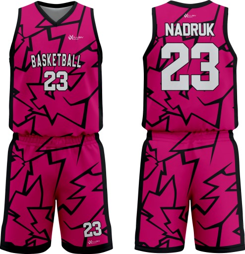 KOMPLET SPORTOWY KOSZYKARSKI PERSONALIZOWANY 44