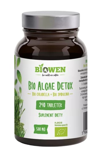 Algi Detox Bio 240 Tabletek - Hempking (Biowen)