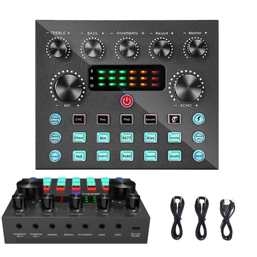 KARTA DŹWIĘKOWA BEZPRZEWODOWA BLUETOOTH MIXER OPERACJA JEDNYM KLIKNIĘCIEM