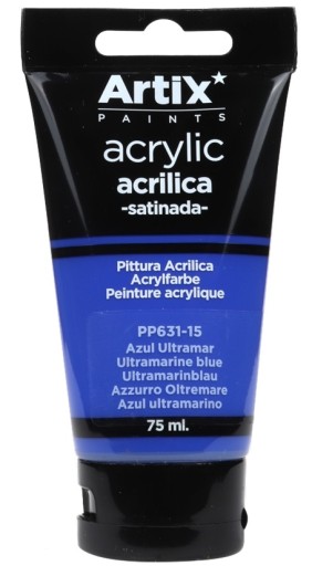 FARBA AKRYLOWA BŁĘKITNA 75 ML.