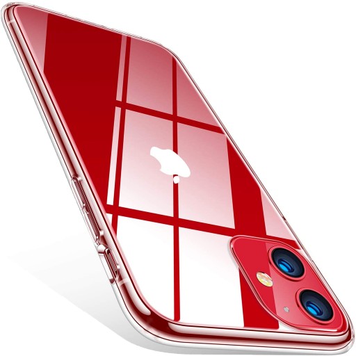 Etui Slim CASE CLEAR + Szkło do IPHONE 11