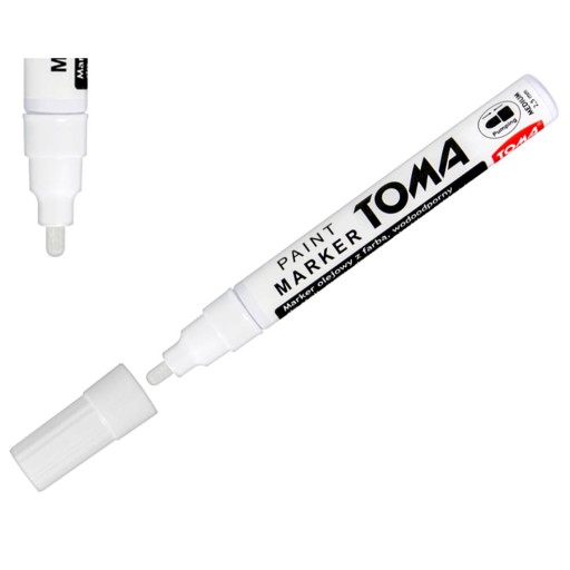 MARKER OLEJOWY MAZAK OLEJNY TOMA TO-440 BIAŁY