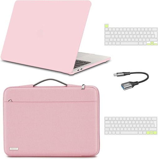 POKROWIEC +TWARDA OBUDOWA DO MACBOOK PRO 13 TORBA ZESTAW