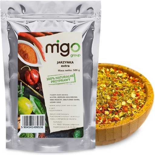 JARZYNKA, przyprawa warzywna uniwersalna-500g-MIGO
