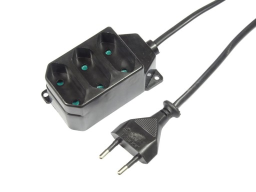 Przedłużacz 3 gniazda 1,5m 230V