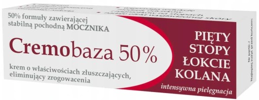 Cremobaza 50% 30 g NAWILŻAJĄCY Z MOCZNIKIEM