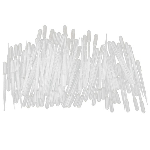Plastikowe pipety transferowe z zakraplaczem do oczu 3 ml