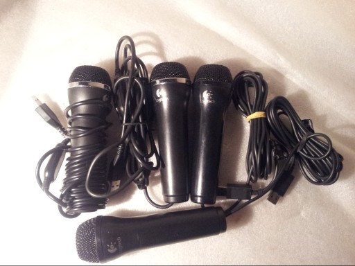 Oryginalny mikrofon Logitech wii 360 PS3... USB
