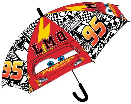 CARS PARASOL PARASOLKA DLA DZIECI AUTA ZYGZAK