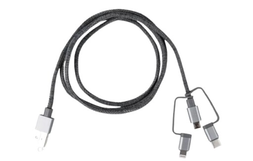 KABEL USB 3w1 micro-USB USB typ C Lightning IPHONE