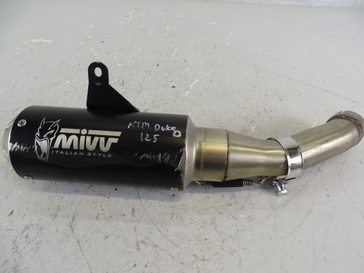 B222 KTM 125 390 Duke 200 Tłumik Wydech MIVV