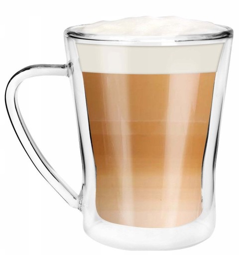 VIALLI SZKLANKA KUBEK AMO HERBATY KAWY LATTE 250
