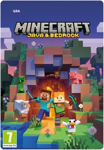 Minecraft Java & Bedrock Edition Gra PC - Pełna polska wersja bez VPN