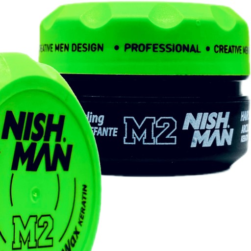 Pomada NISHMAN M2 MATTE KERATIN STYLING CLAY 100ml