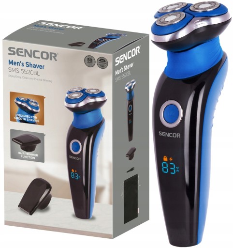 Golarka do brody Sencor 3 głowice Direct Drive
