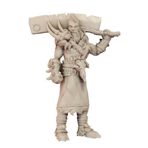 Figurka CnP bandit captain without banner A RPG