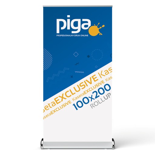 ROLL-UP EXCLUSIVE 100 x 200 Z WYDRUKIEM BLOCKOUT