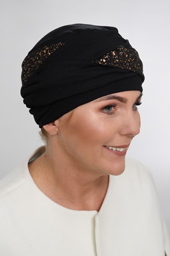 Turban HELENE winter 4/43 / Turbany Chusty Lidia