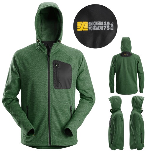 Bluza robocza Snickers 8041 FlexiWork XL zielony