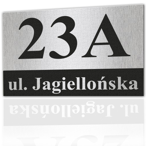 TABLICZKA ADRESOWA NA DOM, PŁOT- NUMER DOMU, ADRES