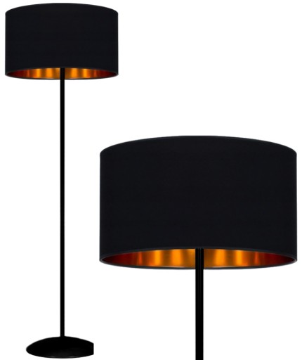 LAMPA STOJĄCA PODŁOGOWA ABAŻUR LED 40 CM