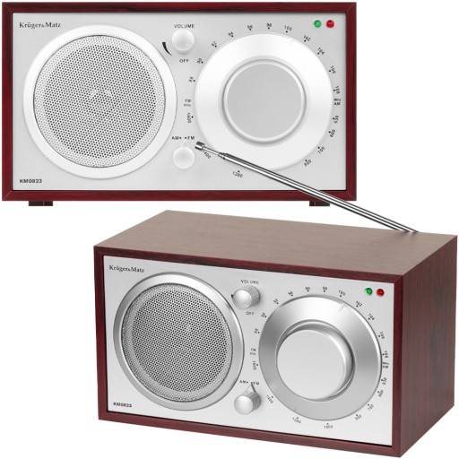 ANALOGOWE RADIO RETRO DOMOWE STYLOWE RADIO KUCHENNE AM/FM AUX JACK 3,5mm