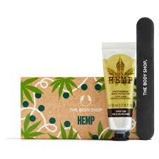THE BODY SHOP Zestaw HEMP HAND & NAIL SET Krem Pilnik Konopia
