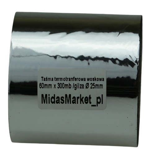 TAŚMA KALKA FOLIA TTR 60x300 DO DRUKAREK ZEBRA