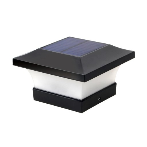Lampy słoneczne bezpieczeństwo zewnętrzne światła LED kolumna solarna górne