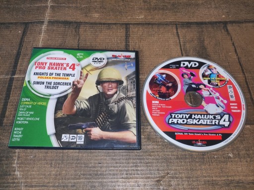 TONY HAWKS PROSKATER 4 SIMON TRILOGY KNIGHT TEMPLE