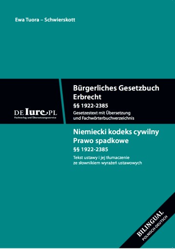 Niemiecki kodeks cywilny Księga 5 Spadki po polsku