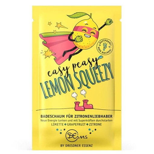 DRESDNER Naturalna sól do kąpieli z pianką Lemon
