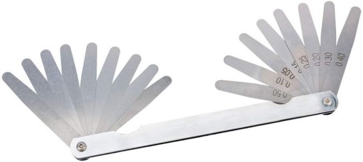 DRAPER Tools Szczelinomierz metryczno-calowy 18 ostrzy 75 mm