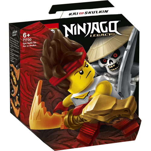 LEGO NINJAGO 71730 ZESTAW BOJOWY KAI I SZKIELET