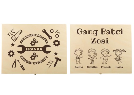 Niezbędnik DZIEŃ BABCI DZIADKA prezent przybornik