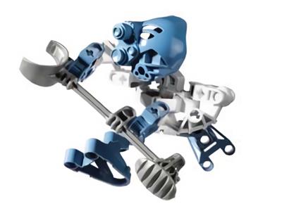 Klocki LEGO Bionicle 8582 Matoran Matoro używane Robot Zestaw Kompletny