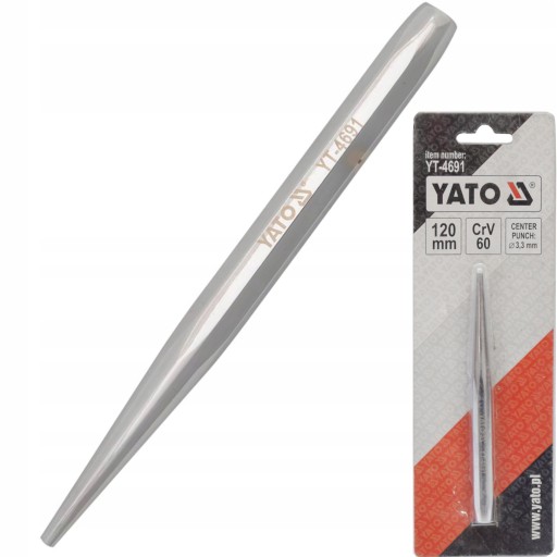 YATO DOBIJAK STOŻKOWY 120MM sześciokątny YT-4691