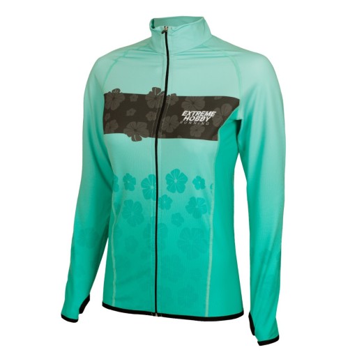 Bluza biegowa damska FLOWERS Extreme Hobby M