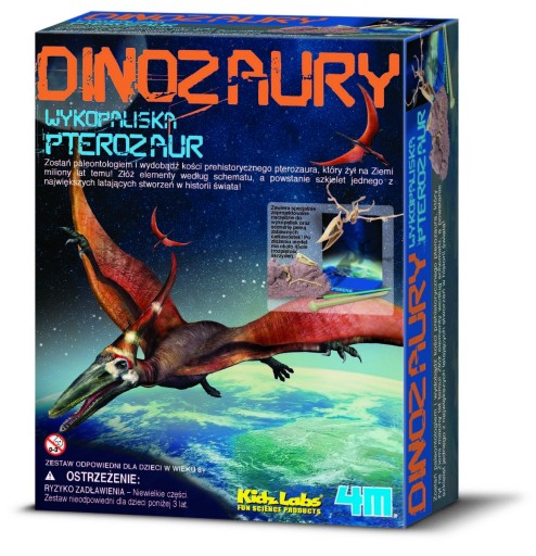 WYKOPALISKA DINOZAURY Pterozaur odkryj i zbuduj 4m