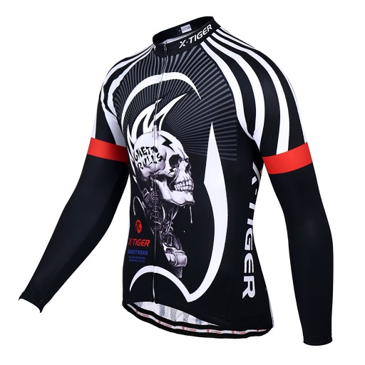 Bluza Męska Rowerowa Plus Size Rozpinana Duże Rozmiary Zimowa X-Tiger 6XL