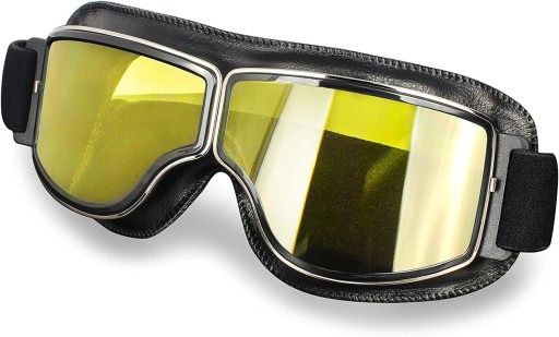 GOGLE MOTOCYKLOWE VINTAGE OFF-ROADOWE OKULARY ATV