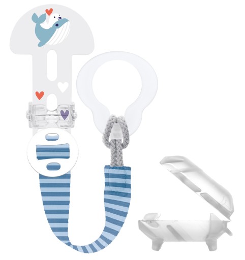 MAM BABY CLIP IT ZAWIESZKA DO SMOCZKA OSŁONKA BOY