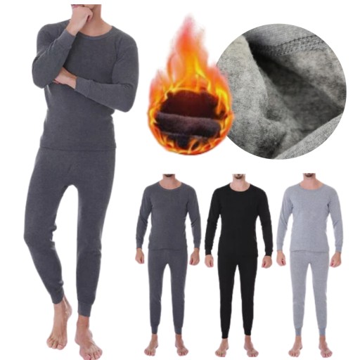 3x Kalesony męskie ZIMOWE CIEPŁE Termoaktywne BAWEŁNIANE KOLORY 2XL/3XL