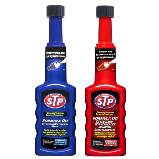 STP ZESTAW DO CZYSZCZENIA WTRYSKÓW BENZYNA DIESEL