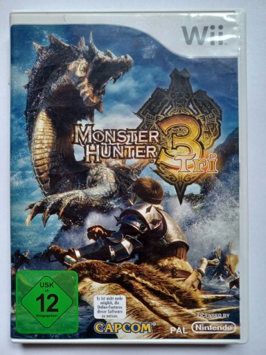 Monster Hunter 3 Tri, Wii, brak instrukcji