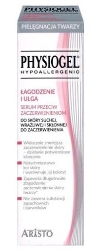 PHYSIOGEL ŁAGODZENIE I ULGA serum przeciw zaczerwienieniom 30 ml