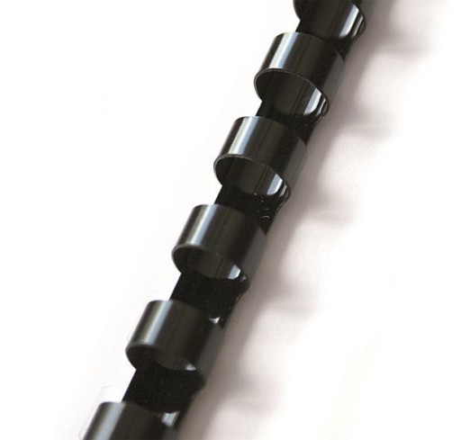 Grzbiety do bindowania CZARNE 6mm