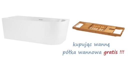 Oltens Delva wanna wolnostojąca narożna 170 lewa