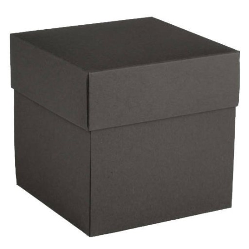 Pudełko exploding box szare 8x8x8 Rzeczy z papieru